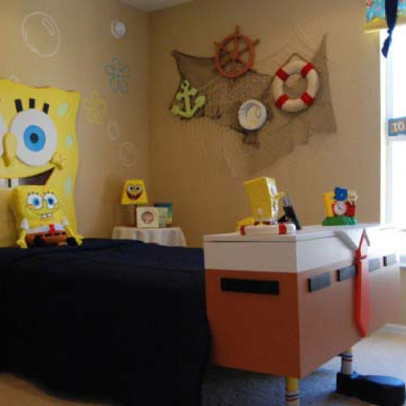  سبونج بوب  يقتحم غرف نوم الأطفال  