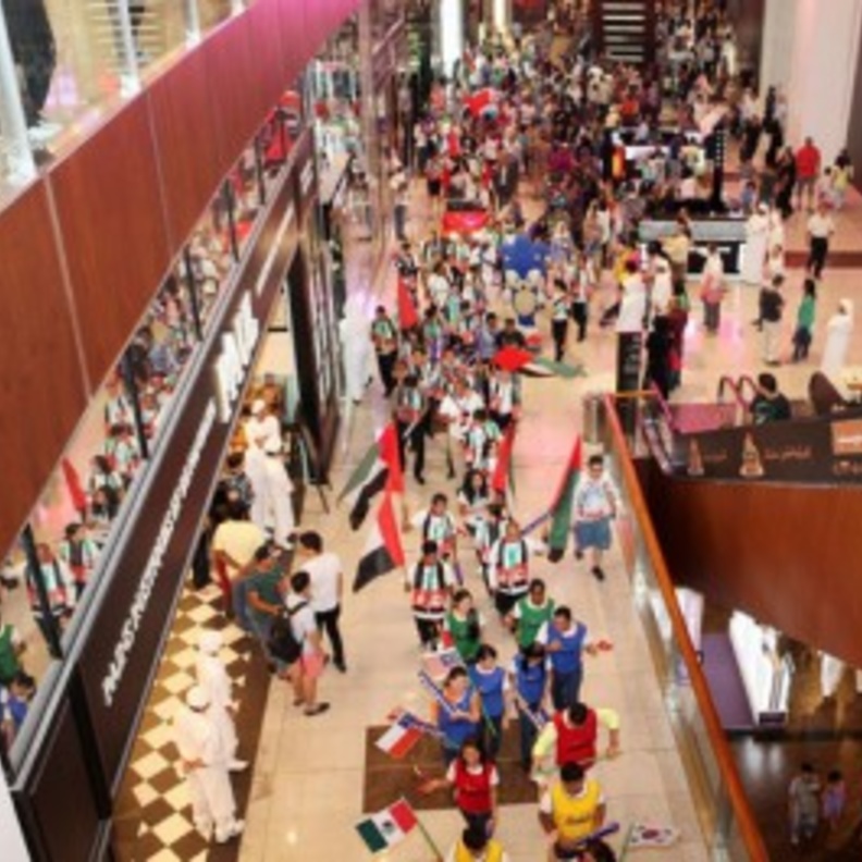  دبي مول يحتفل بالأولمبياد  