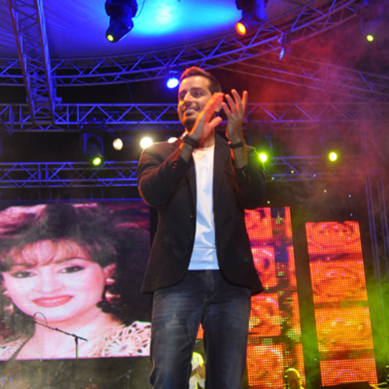 سعد رمضان في حفل بالجزائر