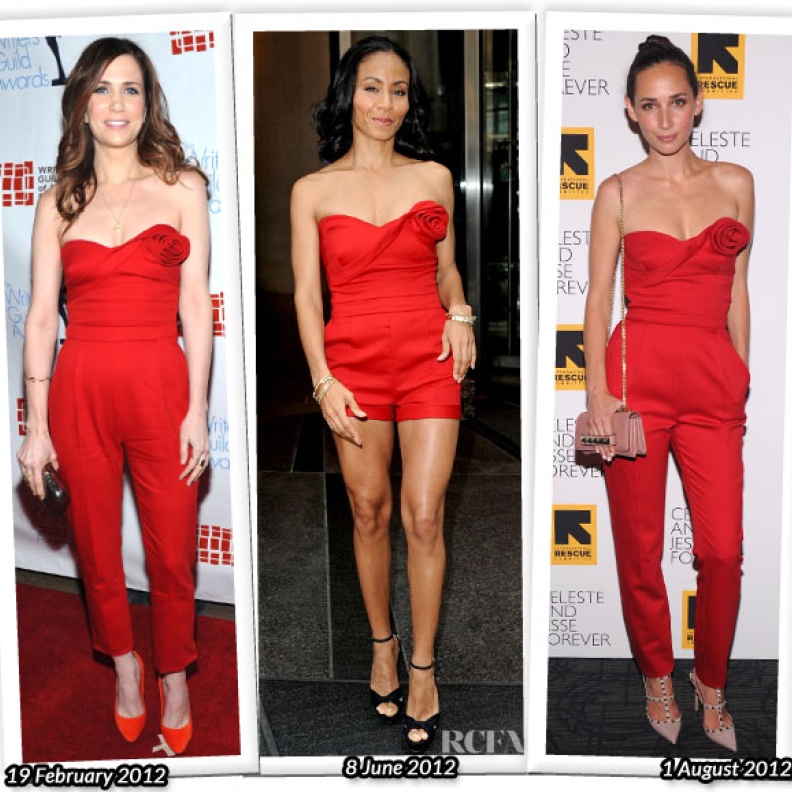 من الأجمل بأحمر فالنتينو... كريستين ، جادا أم ريبيكا ؟