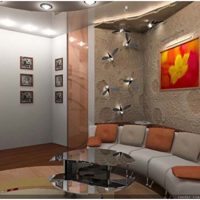 غرف الاستقبال واجهة المنزل وعنوانه