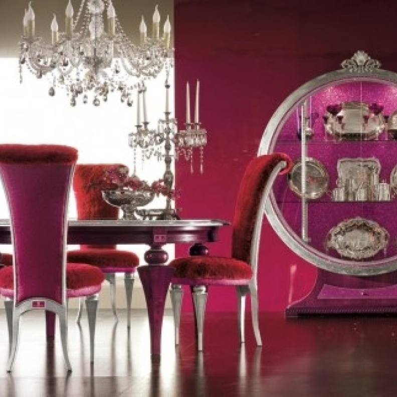 أناقة وديكورات غرفة الطعام