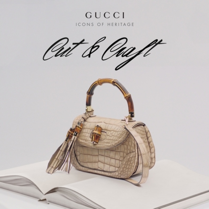 غوتشي أن تعلن " Icons of Heritage " - Cut & Craft