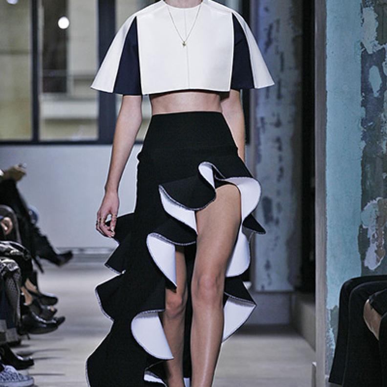 Balenciaga Paris Fashion Week Womenswear Spring/Summer 2013