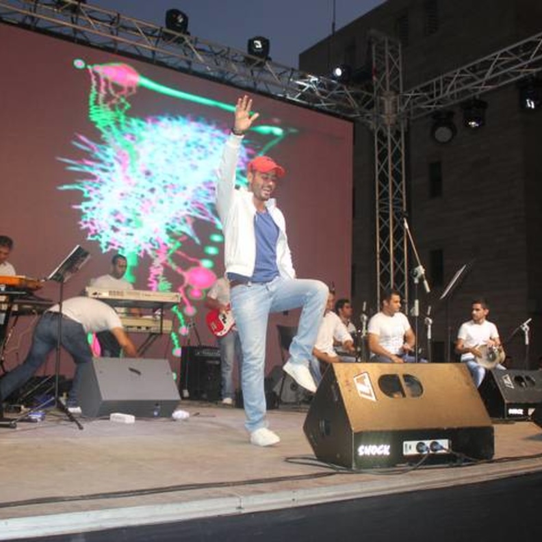 سعد رمضان في حفل بجامعة ال BAU