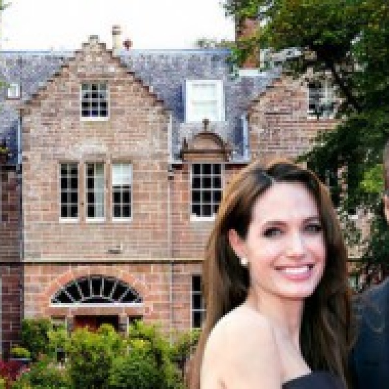 منزل براد بيت وأنجيلينا جولي الأسطوري بأسكتلندا