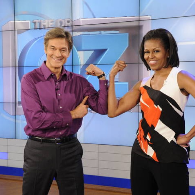 ميشيل أوباما في برنامج "The Dr. Oz Show"على MBC4