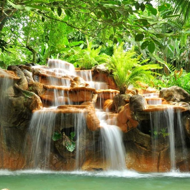 جمال الشالالات وسط الغابات