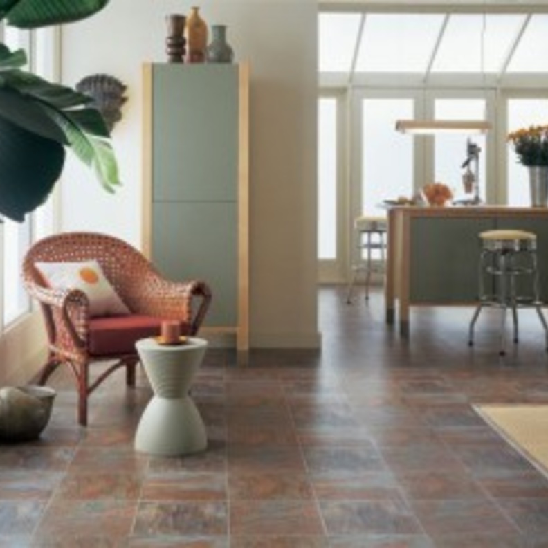 الأرضية الصخرية.. لمسات الطبيعة في منزلك