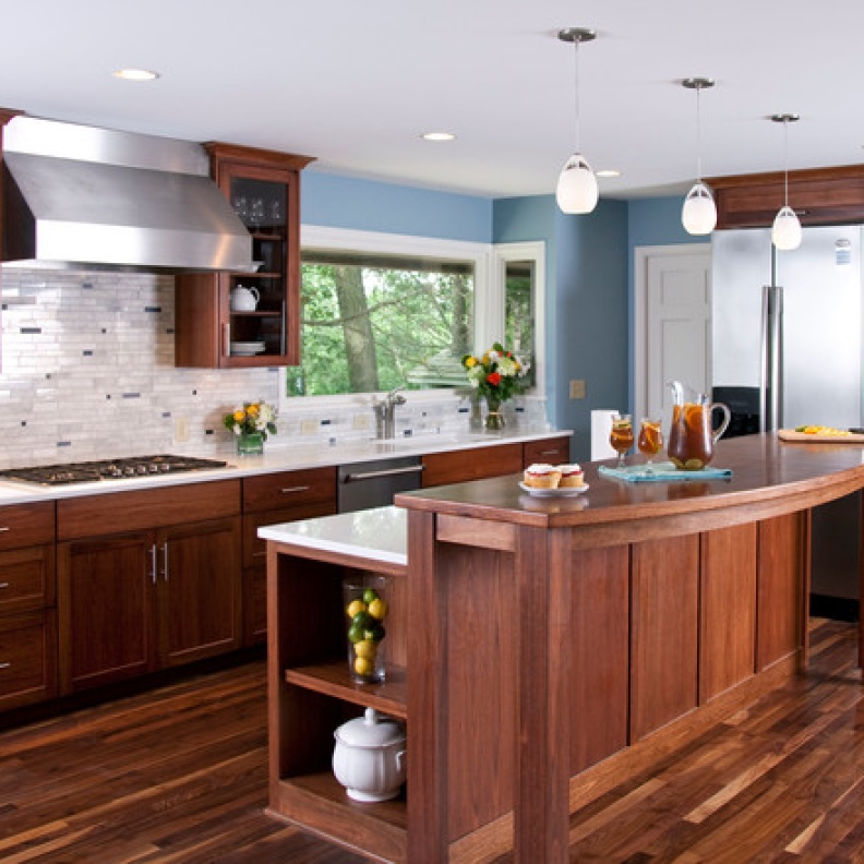 مطبخ مودرن مع لمسات تركية