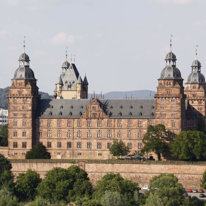 Castle Johannesburg in Aschaffenburg in Germany