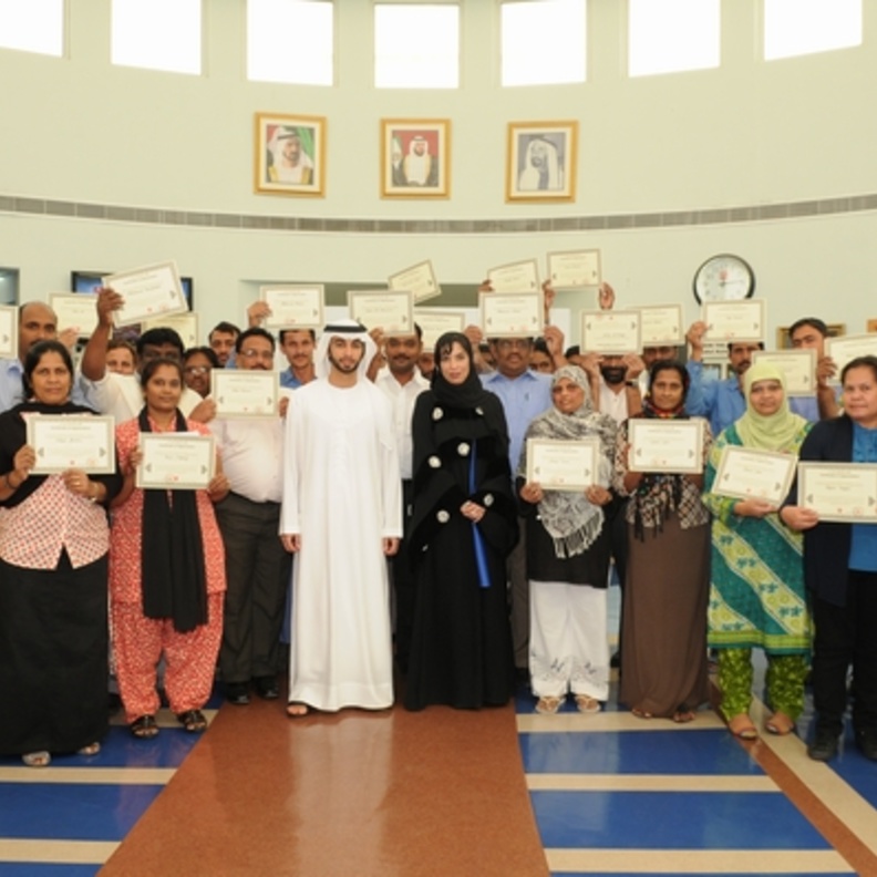 29  شكراً لكم  في مركز  راشد 