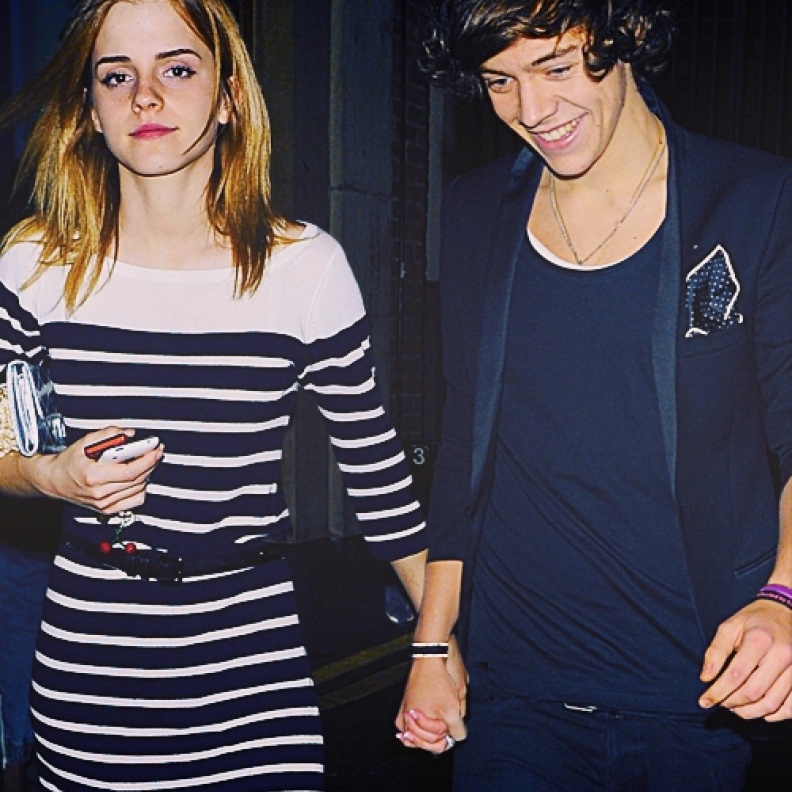 Harry Styles and Emma Watson