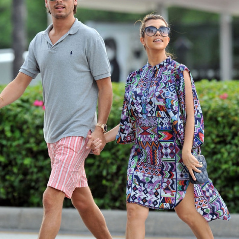 Kourtney Kardashian and Scott Disick