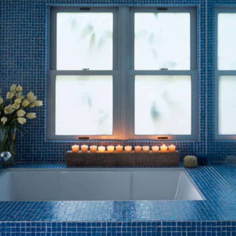 لمسات ديكورية في الحمام