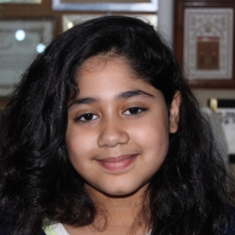 الطفلة غلم حفيدة الموسيقار الراحل