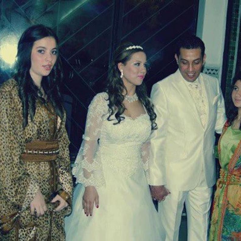 زواج حورية بوطيب