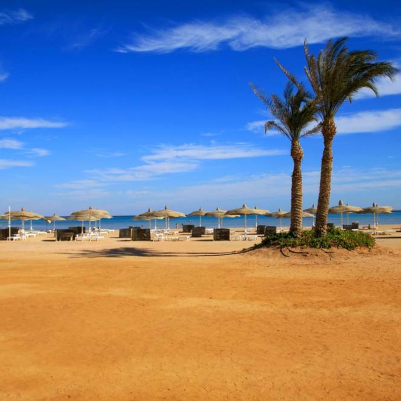 Beautiful sandy beach