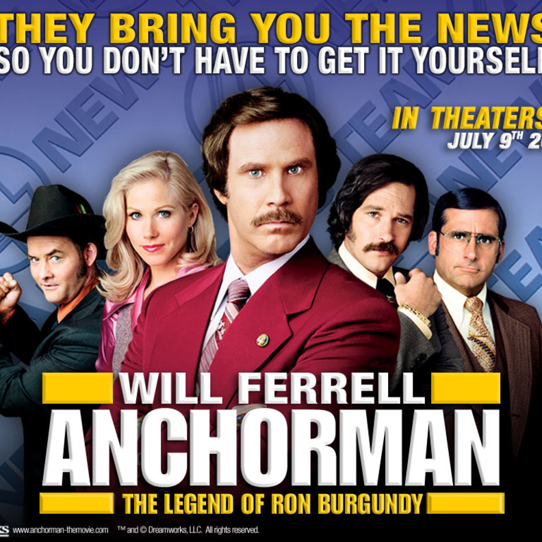 Anchorman Print Ad
