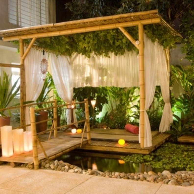 تمتعي بأثاث البامبو لديكورات منزلك