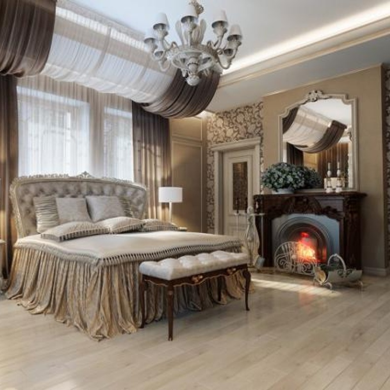 تمتعي بغرف نوم جذابة بلمسة جدران رائعة