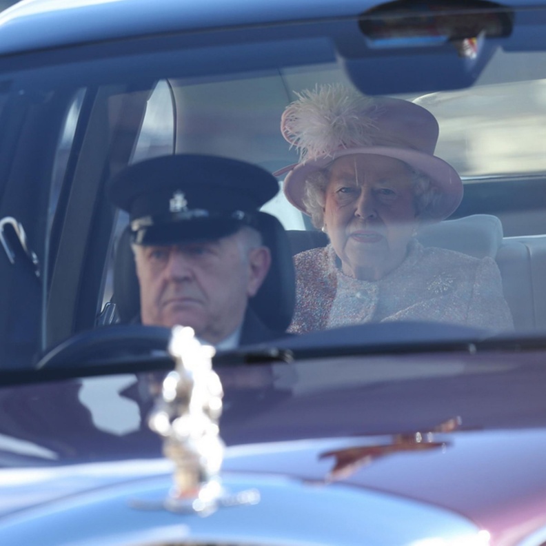 الملكة إليزابيث الثانية تحضر مراسم عيد الفصح