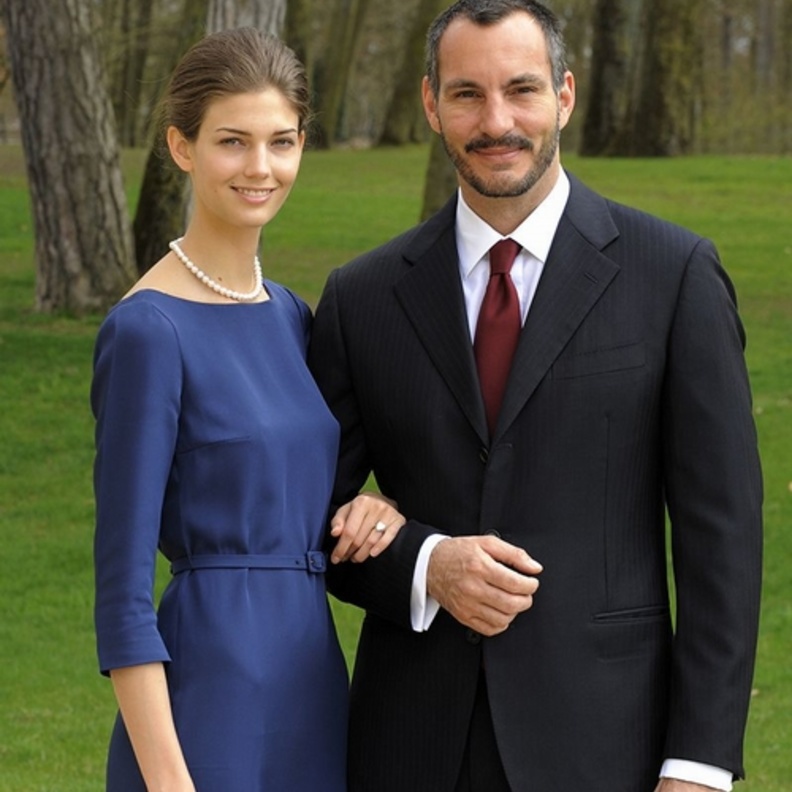 الأمير رحيم خان وخطيبته السوبرموديل كيندرا سبيرز