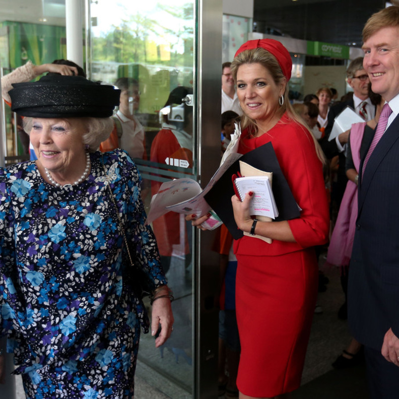 الملكة بياتريكس الزيارات سنغافورة