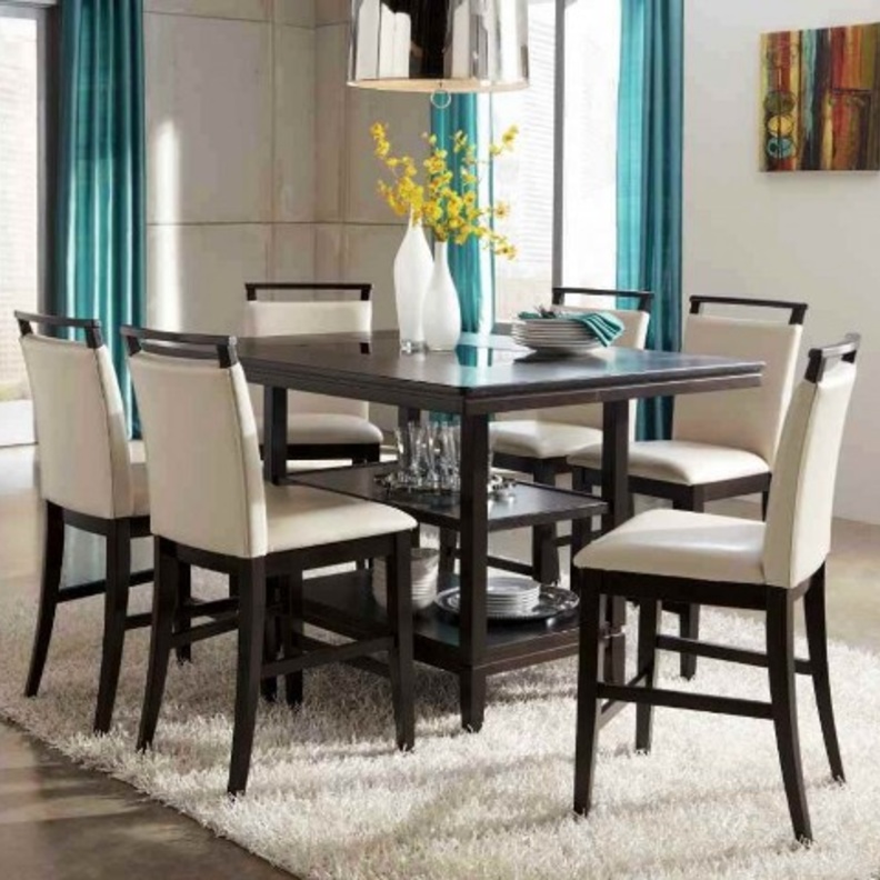 غرف الطعام الفخمة متعددة الأغراض من الديكور الأوروبي