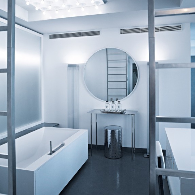 احد حمامات الشقة