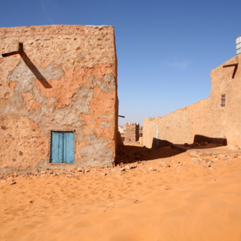 البلدة القديمة من شنقيط، موريتانيا