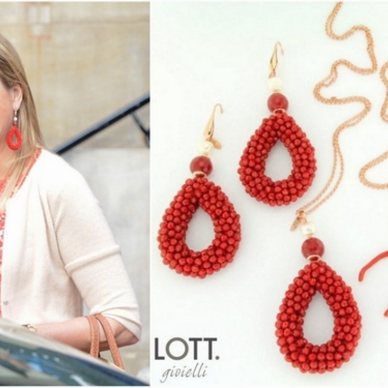 الملكة ماكسيما تتألق باكسسوار من LOTT. gioielli 