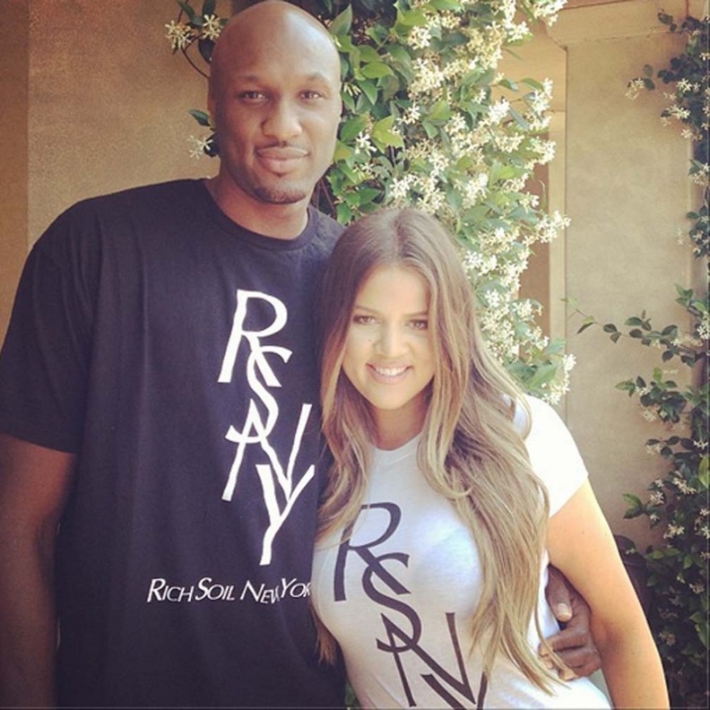 Khloe Kardashian, husband her Lammy..