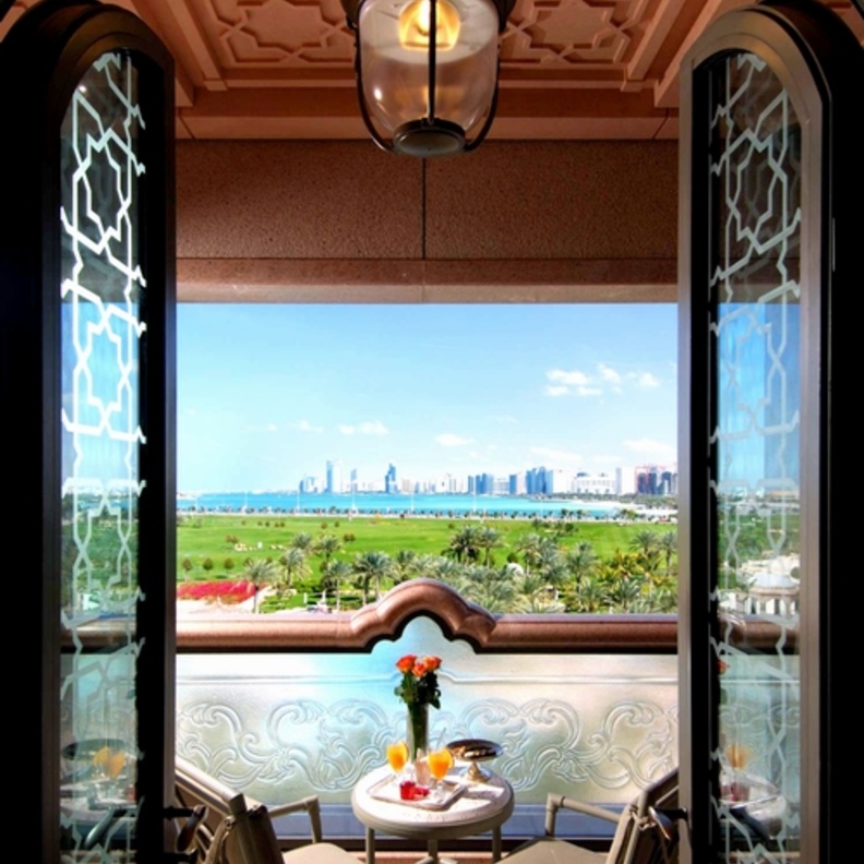 إطلالة غرف الجناح الشرقي