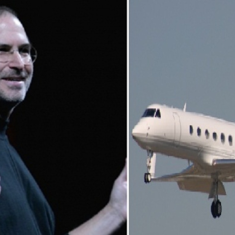 الراحل ستيف جوبز تلقى طائرته الخاصة من مجلس ادارة آبل