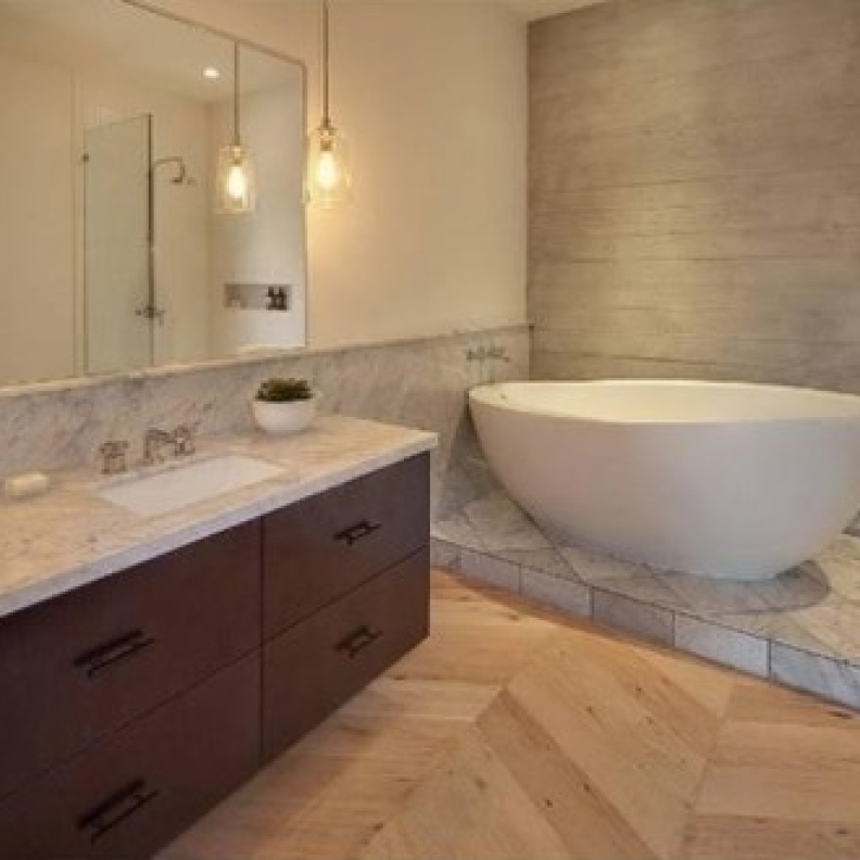 الحمام المرفق لغرفة النوم