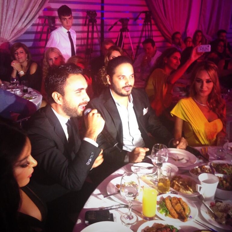 خلال الحفل الخبري