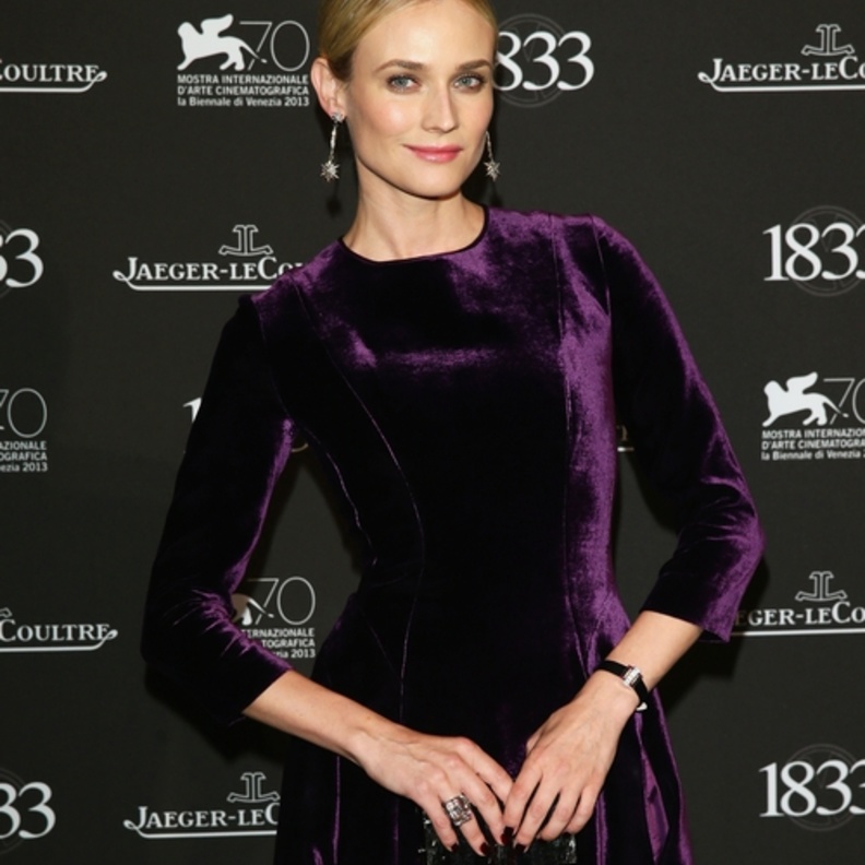 ديان كروغر تتزين بساعة Jaeger-LeCoultre