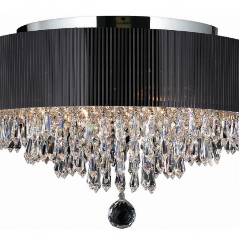 إضاءة سقف من الكريستال الفخم من Worldwide Lighting Corporation