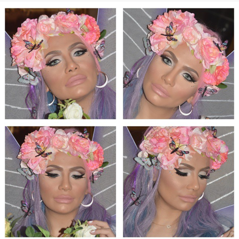 هند بمكياج ربيعي