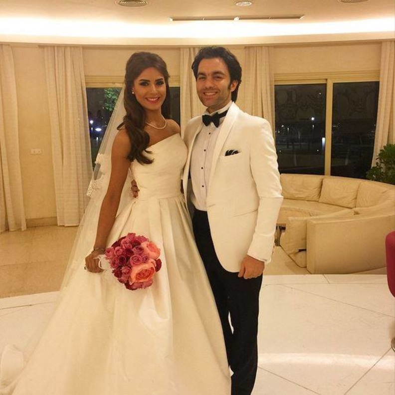 شريف رمزي يحتفل باول ربيع ويكشف سبب حضور درة