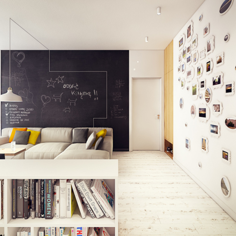 Jan Wadim شقة عصرية بديكور جذاب من تصميم 