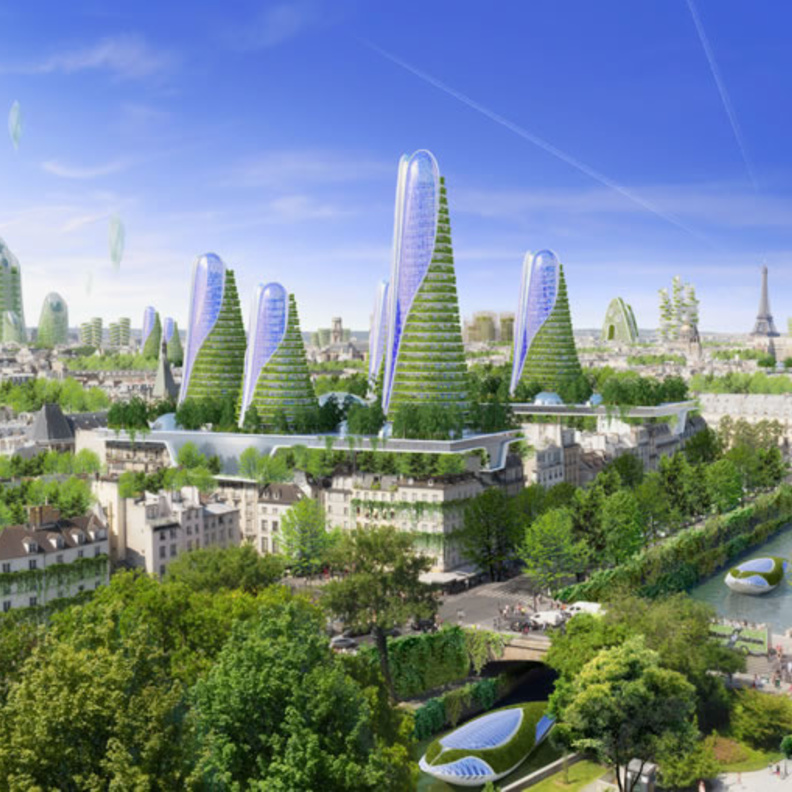 نظرة على مدينة باريس الذكية وصديقة البيئة لعام 2050