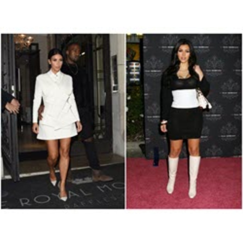 بالصور: لن تصدقوا الفرق في أناقة كيم كارداشيان بين الماضي والحاضر!