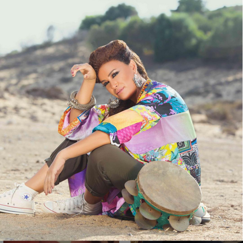  هند صبري تعايد جمهورها من على الشاطئ بلوك مميز