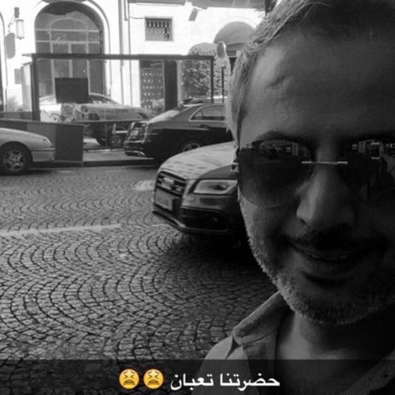 آخر صورة التقطها سعود الدوسري قبل يوم من وفاته