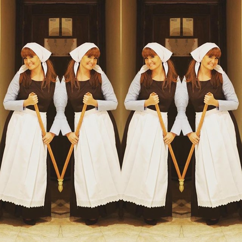 هنا شيحة تتقمص شخصية سندريلا فى البيوت أسرار