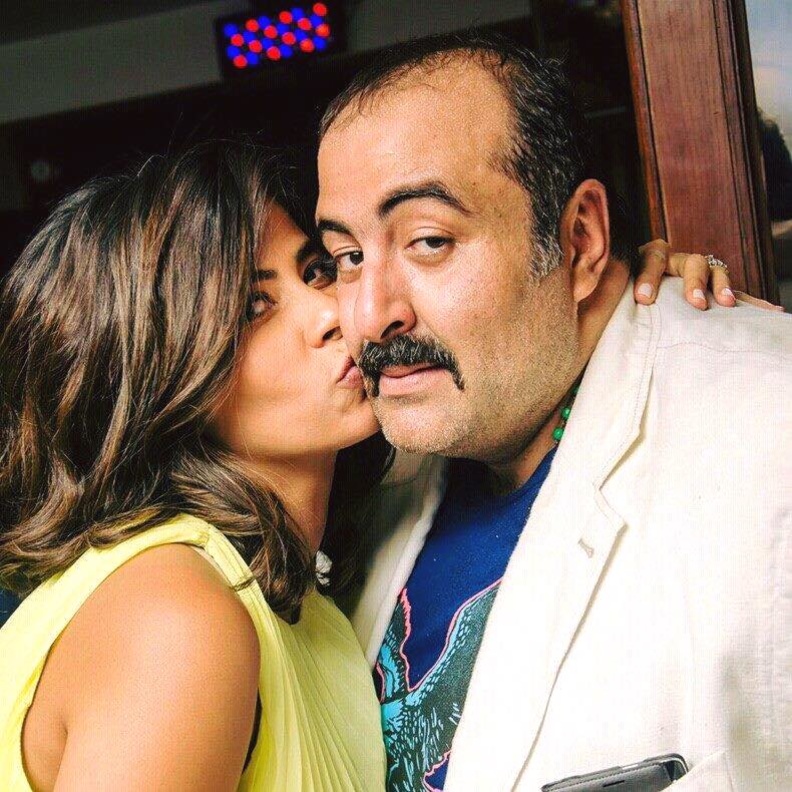 الصورة التى أثارت جدلا وتجمع روبي وسامح عبد العزيز