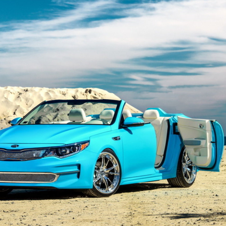 نسخة وحيدة وفريدة في العالم من كيا اوبتيما