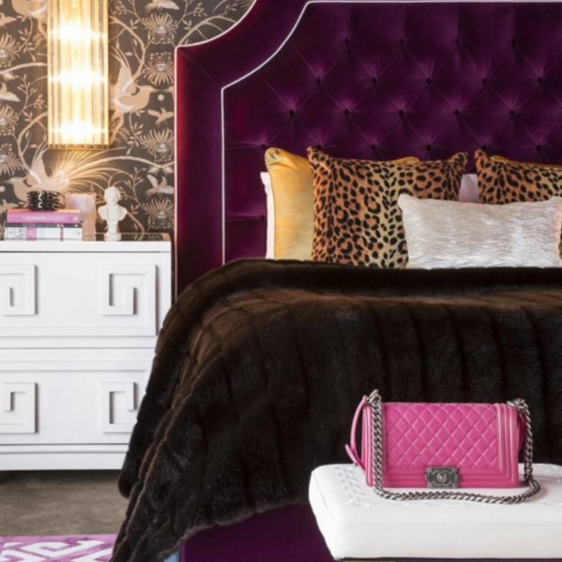 المخمل الفاخر من الخامات الرائعة لغرف النوم في الشتاء